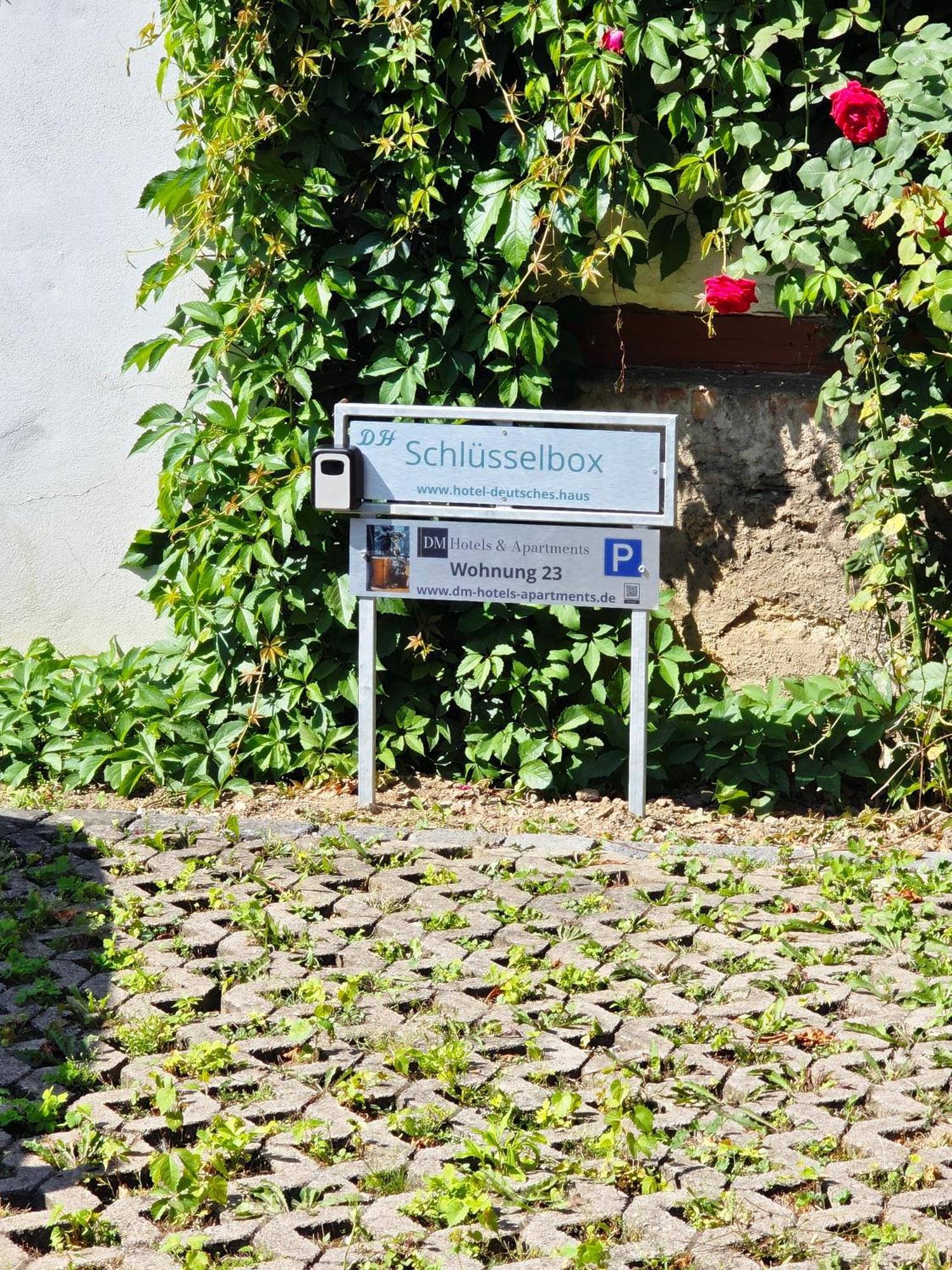 Dm Hotels & Apartments - Apartment Brueckenstr 27 Mühlhausen Buitenkant foto